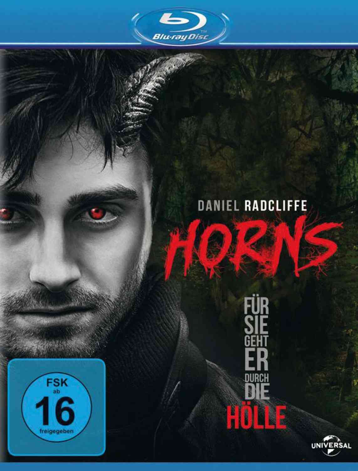 Test Blu-ray Film - Horns – Für sie geht er durch die Hölle (Universal