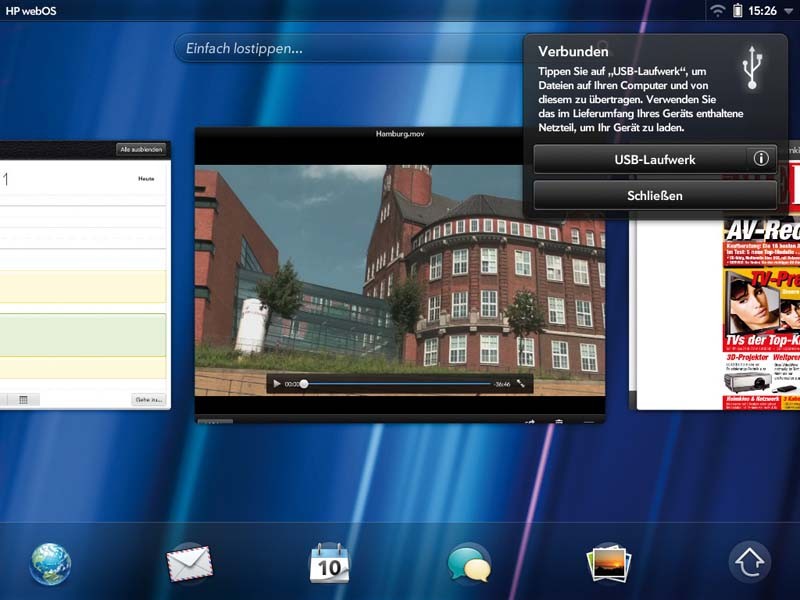 Tablets HP TouchPad im Test, Bild 3