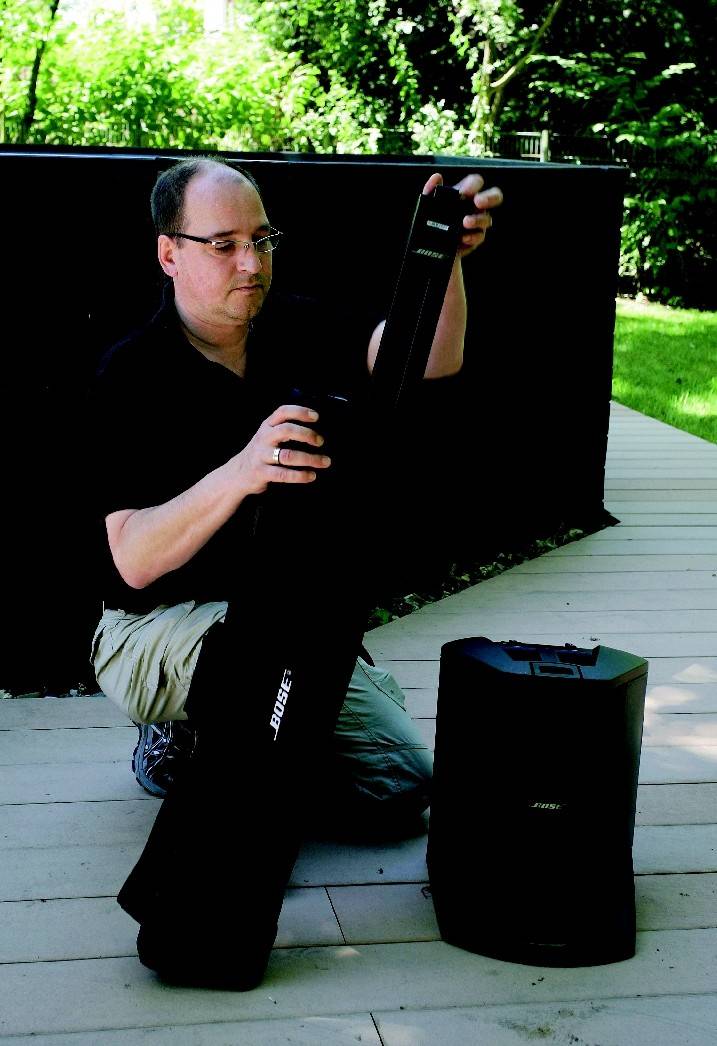 Profisound für jedermann: Bose L1 Compact, Bild 5 Profi- / Musiker-Equipment Bose L1 Compact im Test, Bild 5