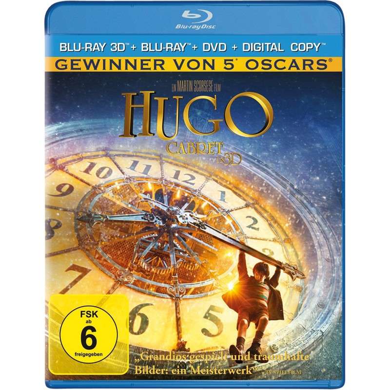 Hugo Cabret: Hugo Cabret (Paramount), Bild 1 Blu-ray Film Hugo Cabret (Paramount) im Test, Bild 1