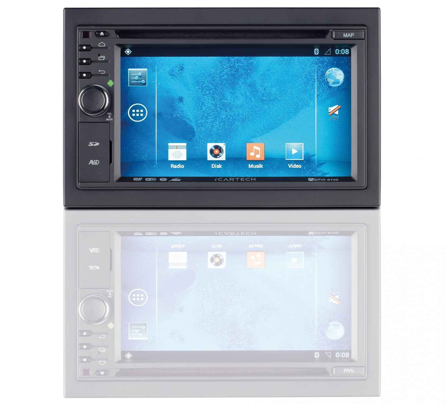 Android fürs Auto: iCartech Alpha S700/iGo, Bild 1 Naviceiver iCartech Alpha S700/iGo im Test, Bild 1