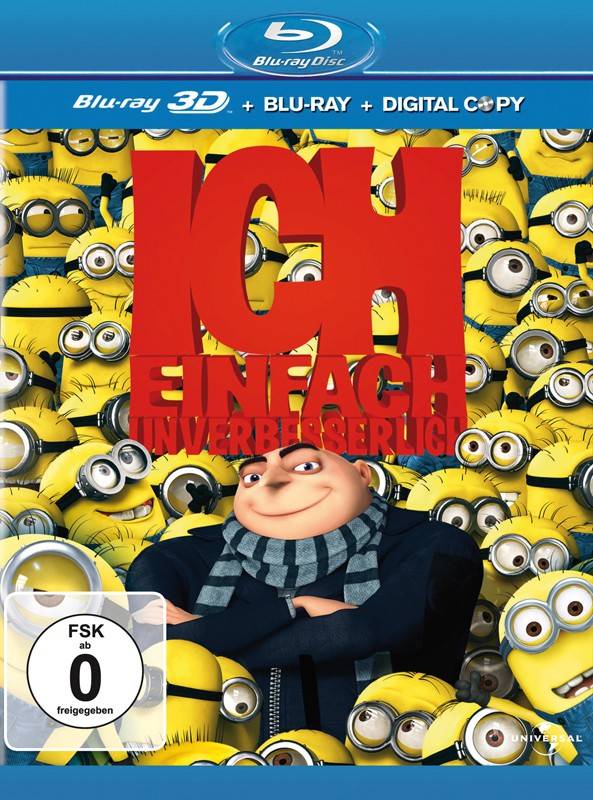 Blu-ray Film Ich, einfach unverbesserlich 3D (Universal) im Test, Bild 1