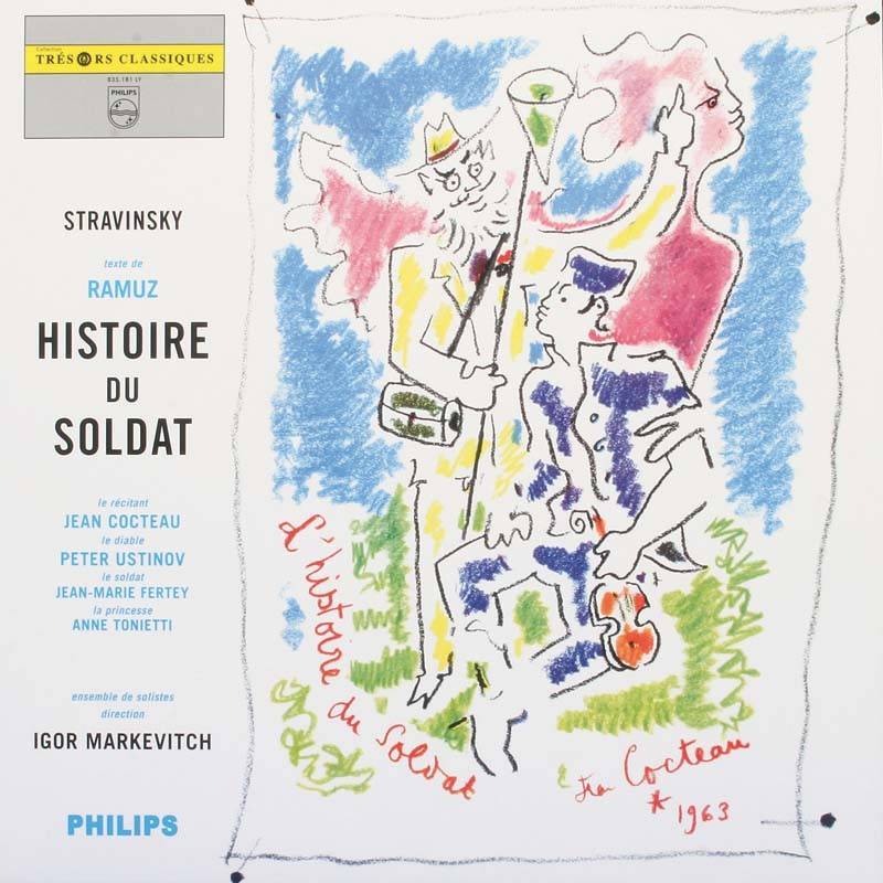 Igor Strawinsky – L´histoire du Soldat – Igor Markevitch: Igor Strawinsky – L´histoire du Soldat – Igor Markevitch (Philips/Speakers Corner), Bild 1 Schallplatte Igor Strawinsky – L´histoire du Soldat – Igor Markevitch (Philips/Speakers Corner) im Test, Bild 1