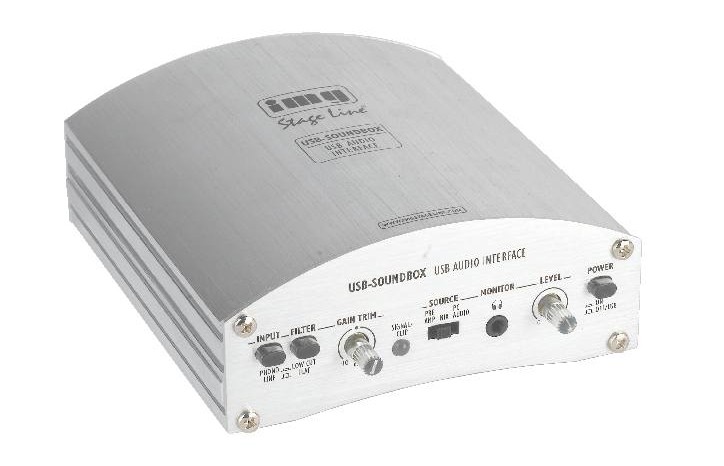 Phono Vorstufen IMG Stageline USB Soundbox im Test, Bild 5