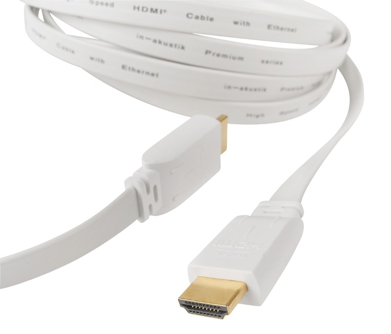 In-Akustik HDMI-Kabel „Flat“: In-Akustik Premium Flat, Bild 1 HDMI Kabel In-Akustik Premium Flat im Test, Bild 1