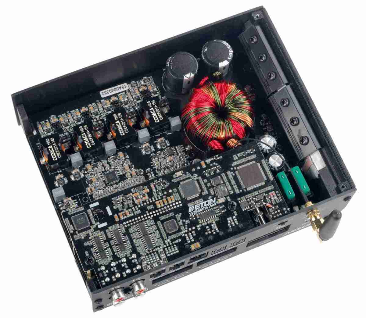 Vierkanal- Endstufe mit DSP und Streaming: Eton Mini 150.4 DSP, Bild 8 In-Car Endstufe 4-Kanal Eton Mini 150.4 DSP im Test, Bild 8