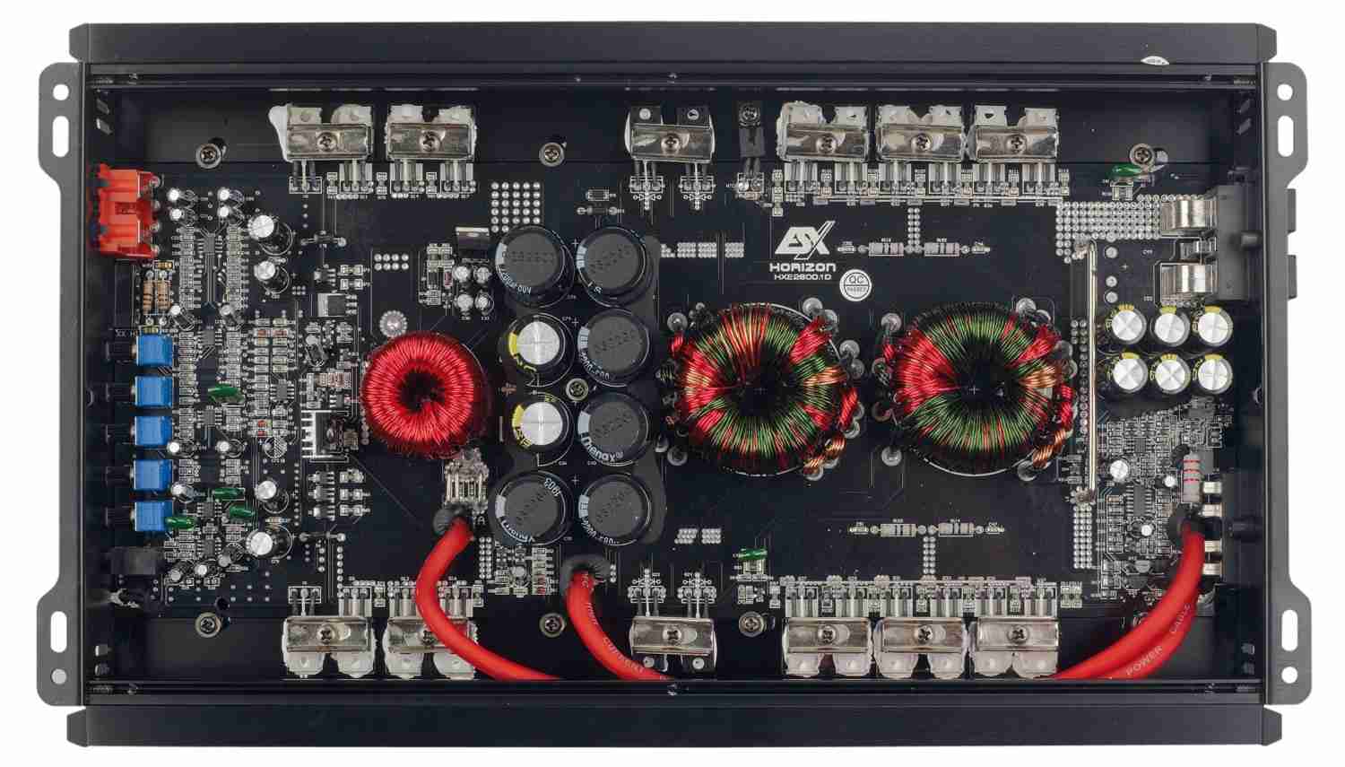 Subwooferverstärker im Vergleich: ESX SXE2800.1D, Bild 2 In-Car Endstufe Mono ESX SXE2800.1D im Test, Bild 2