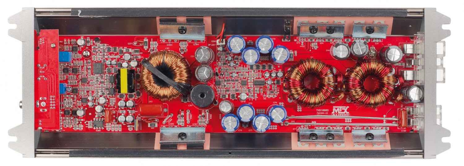 Subwooferverstärker im Vergleich: MTX Audio TX81000D, Bild 18 In-Car Endstufe Mono MTX Audio TX81000D im Test, Bild 18
