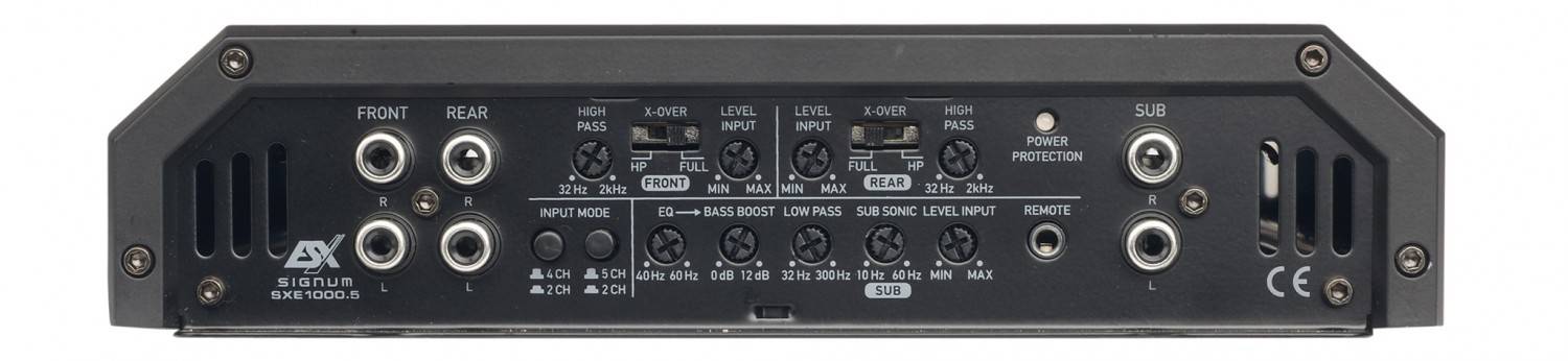 Komplettversorgung: ESX SXE1000.5, Bild 10 In-Car Endstufe Multikanal ESX SXE1000.5 im Test, Bild 10