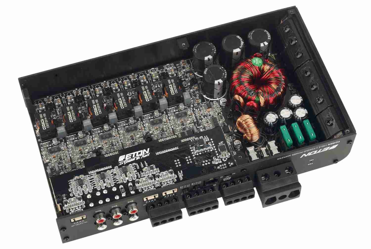 Power-Sixpack: Eton Power 150.6, Bild 3 In-Car Endstufe Multikanal Eton Power 150.6 im Test, Bild 3