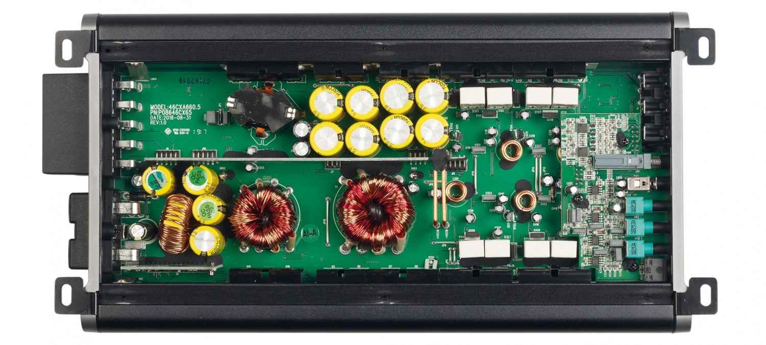 Komplettversorgung: Kicker CXA660.5, Bild 25 In-Car Endstufe Multikanal Kicker CXA660.5 im Test, Bild 25