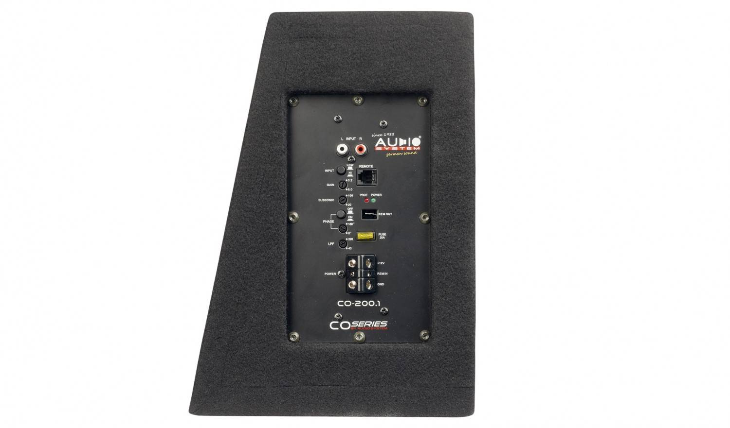 Audio System R08 Flat BR Active Evo, Bild 3 In-Car Subwoofer Aktiv Audio System R08 Flat BR Active Evo im Test, Bild 3
