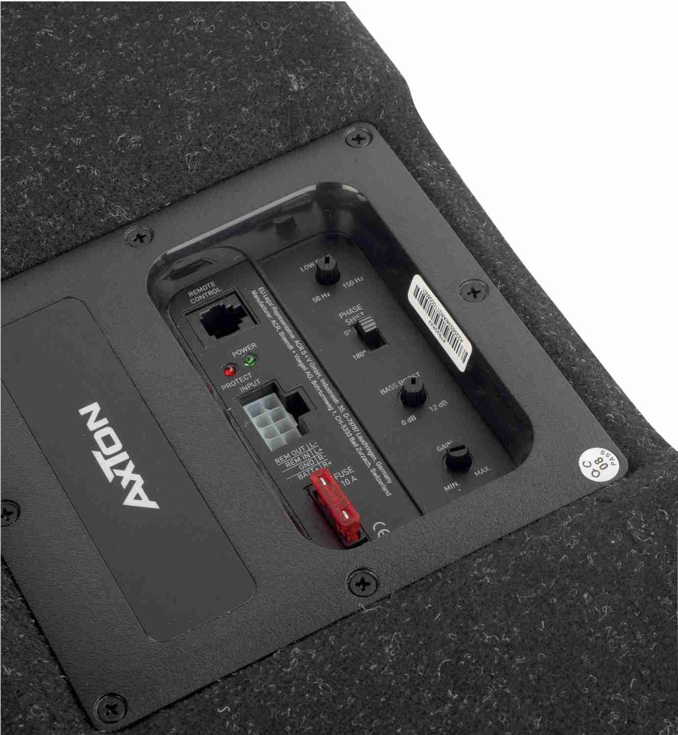 Flacher Subwoofer für den Kofferraumboden: Axton ATB20RXF, Bild 2 In-Car Subwoofer Aktiv Axton ATB20RXF im Test, Bild 2