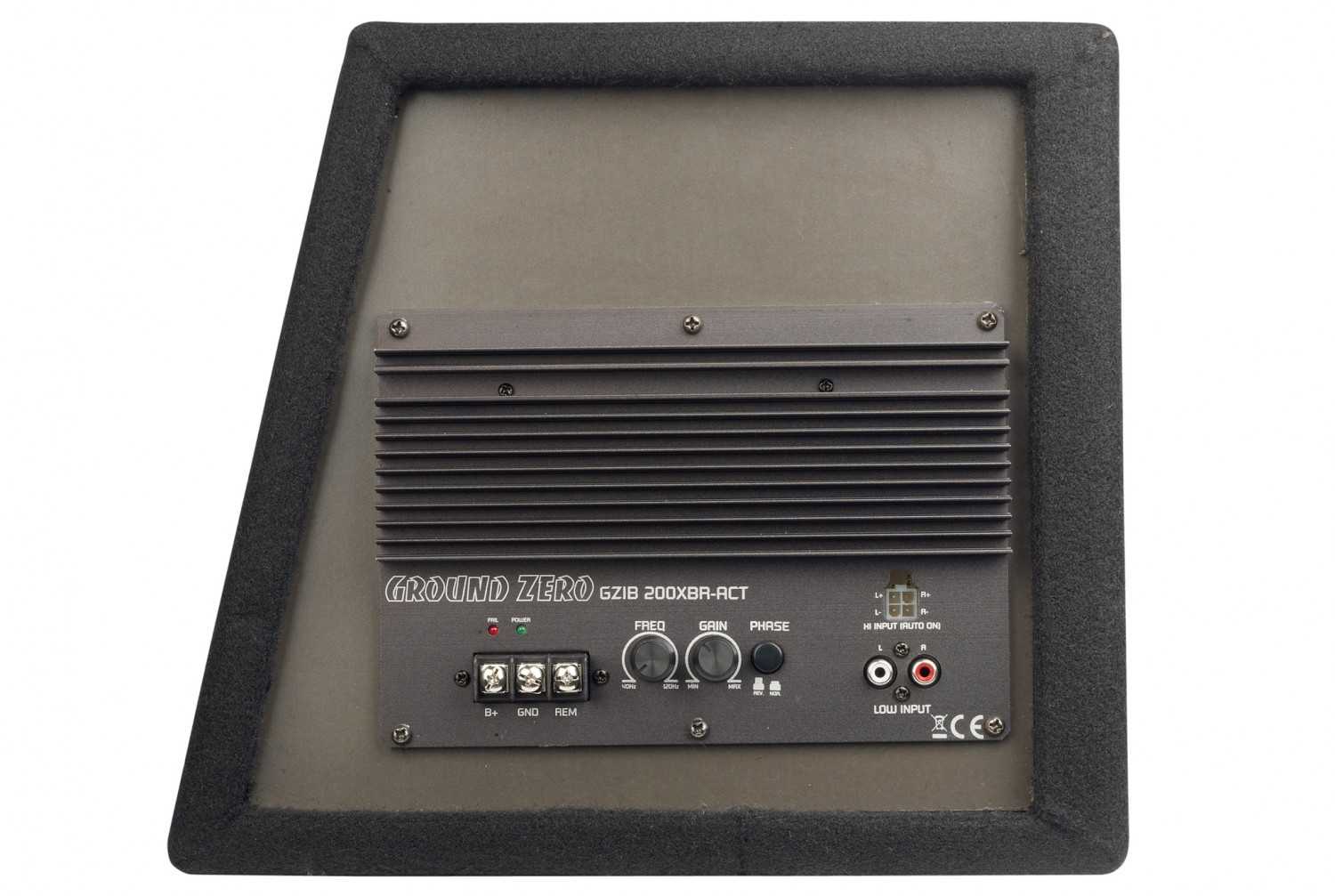 Ground Zero GZIB 200XBR-ACT, Bild 12 In-Car Subwoofer Aktiv Ground Zero GZIB 200XBR-ACT im Test, Bild 12