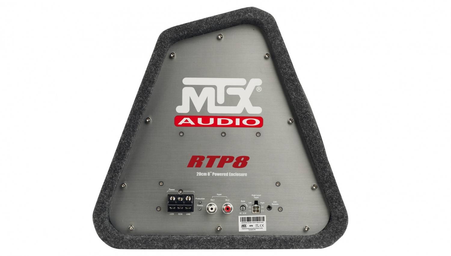 MTX RTP8: MTX Audio RTP8, Bild 20 In-Car Subwoofer Aktiv MTX Audio RTP8 im Test, Bild 20