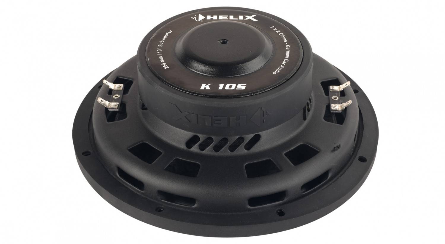 Bester Bass für flache Gehäuse: Helix K 10S, Bild 4 In-Car Subwoofer Chassis Helix K 10S im Test, Bild 4