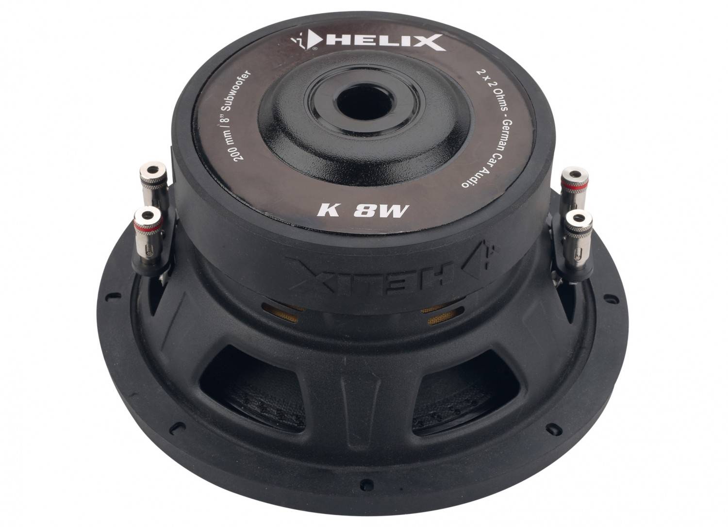 Helix K-Subwoofer jetzt in 8 Zoll: Helix K 8W, Bild 3 In-Car Subwoofer Chassis Helix K 8W im Test, Bild 3