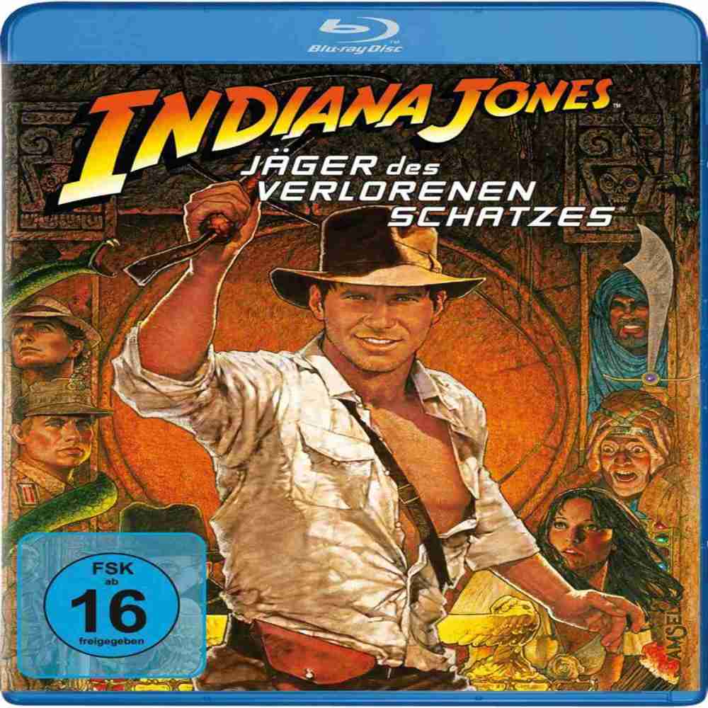 Indiana Jones – Jäger des verlorenen Schatzes: Indiana Jones – Jäger des verlorenen Schatzes (Paramount), Bild 1 Blu-ray Film Indiana Jones – Jäger des verlorenen Schatzes (Paramount) im Test, Bild 1