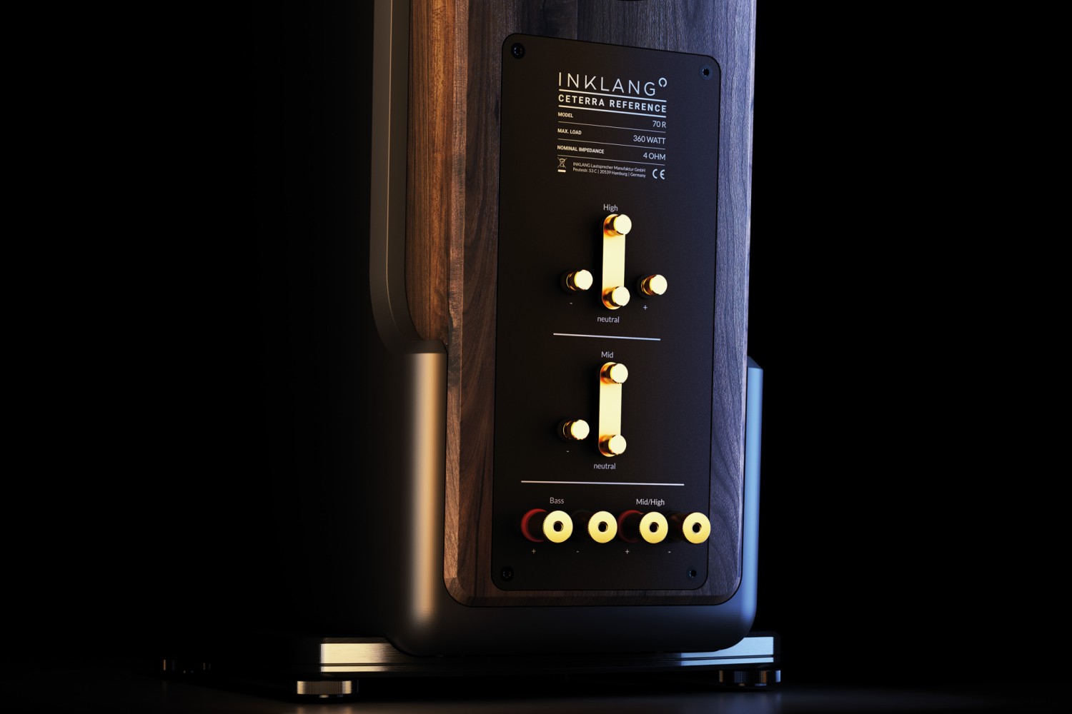 Ungeahnte Höhen: Inklang Ceterra 70R Black Edition, Bild 8 Lautsprecher Stereo Inklang Ceterra 70R Black Edition im Test, Bild 8