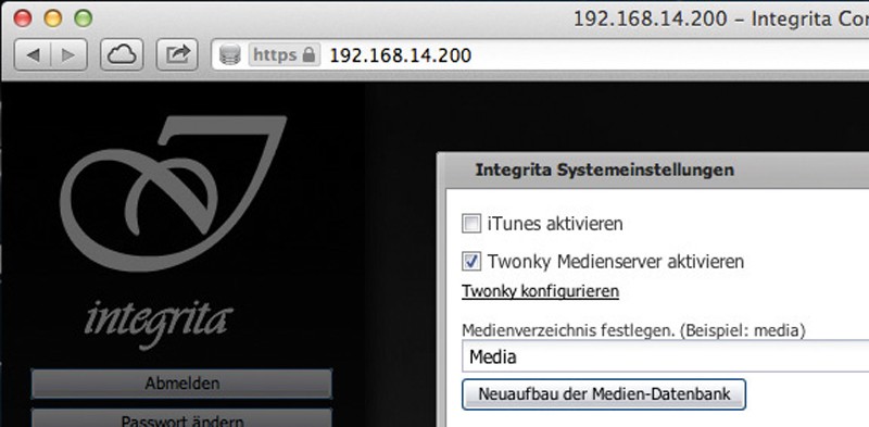 Musikserver Integrita Audiophile Music Server im Test, Bild 6