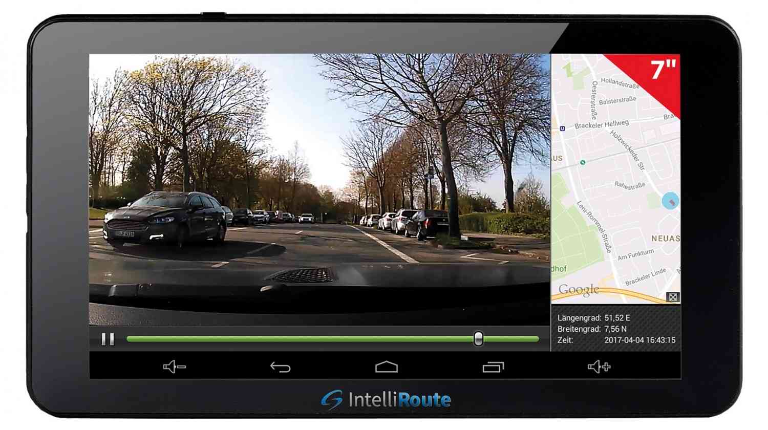Portable Navigationssysteme IntelliRoute TR8050 DVR im Test, Bild 2