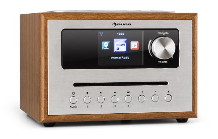 Weltempfänger: Auna Silver Star CD Cube, Bild 2 Internetradios Auna Silver Star CD Cube im Test, Bild 2