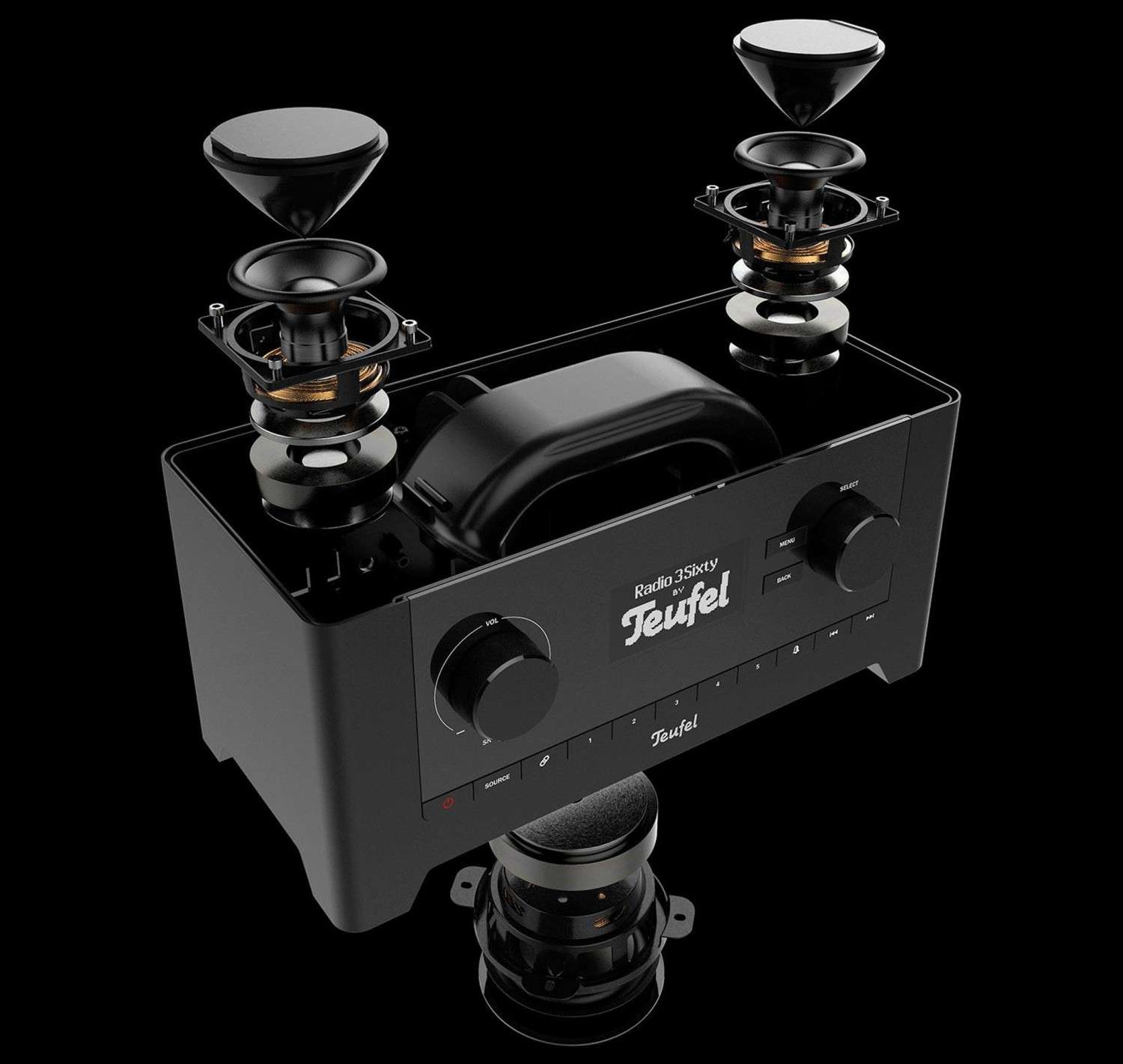 360°-Sound: Teufel Radio 3sixty, Bild 2 Internetradios Teufel Radio 3sixty im Test, Bild 2