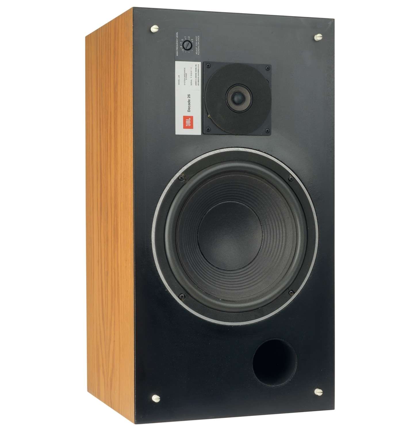 Vintage Hifi JBL L-26 modifiziert im Test, Bild 2