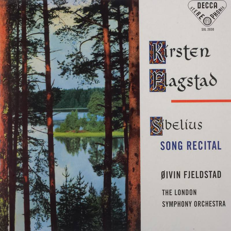 Jean Sibelius, London Symphony Orchestra, Øivin Fjeldstad, Kirsten Flagstad – Song Recital: Jean Sibelius, London Symphony Orchestra, Øivin Fjeldstad, Kirsten Flagstad – Song Recital (Decca), Bild 1 Schallplatte Jean Sibelius, London Symphony Orchestra, Øivin Fjeldstad, Kirsten Flagstad – Song Recital (Decca) im Test, Bild 1