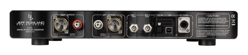 D/A-Wandler Jeff Rowland Design Group Aeris DAC im Test, Bild 5