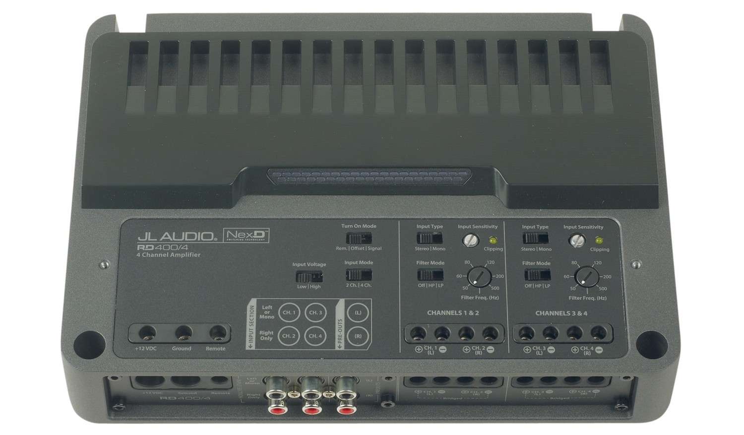 Car-HiFi Endstufe Mono JL Audio RD1000/1, JL Audio RD400/4, JL Audio RD900/5 im Test , Bild 2