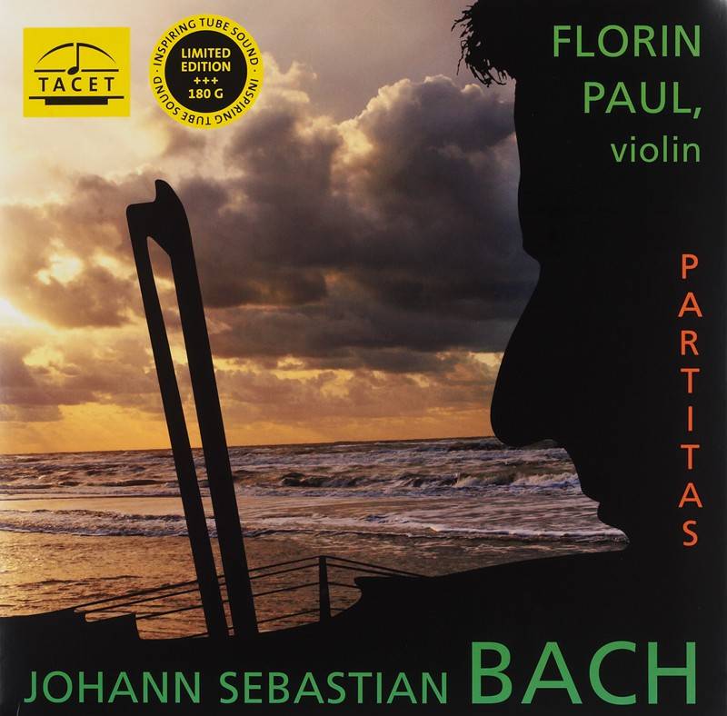 Schallplatte Johann Sebastian Bach: Florin Paul, Violine – Partitas (Tacet) im Test, Bild 1