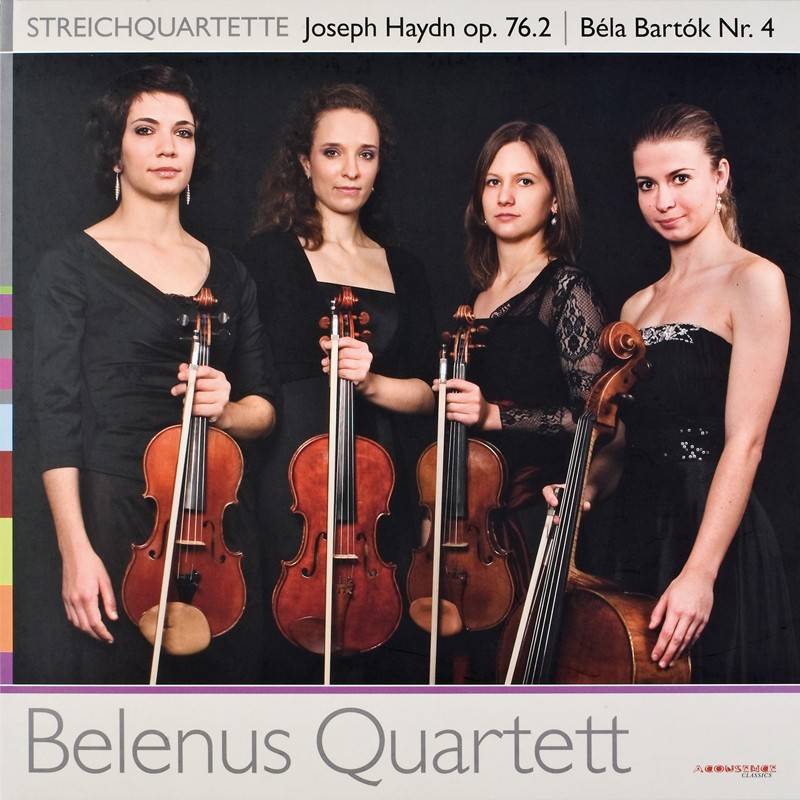 Schallplatte Joseph Haydn, Béla Bertók – Streichquartette Belenus Quartett (Acousence) im Test, Bild 1