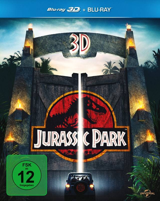 Jurassic Park 3D: Jurassic Park 3D (Universal), Bild 1 Blu-ray Film Jurassic Park 3D (Universal) im Test, Bild 1