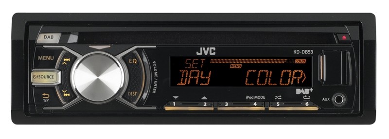 1-DIN-Autoradios JVC KD-DB53 im Test, Bild 1