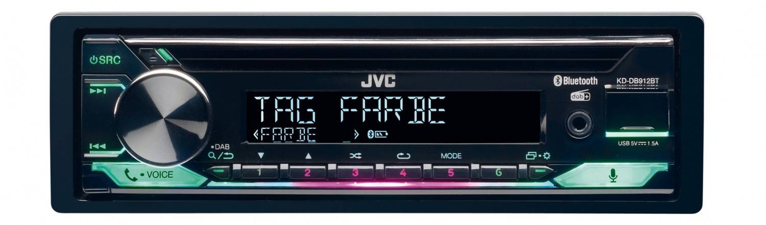 1-DIN-Autoradios JVC KD-DB912BT im Test, Bild 8