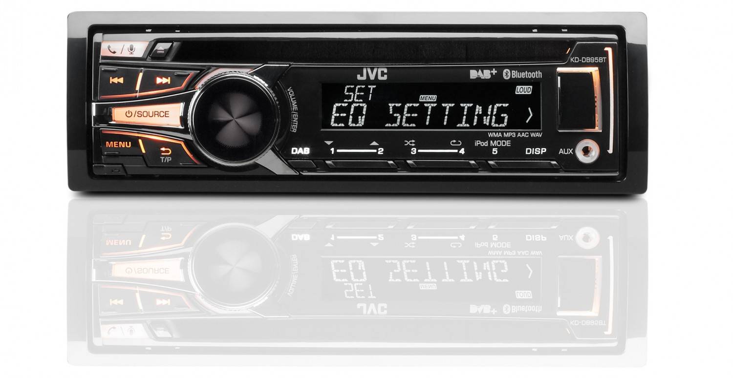 1-DIN-Autoradios JVC KD-DB95BT im Test, Bild 1