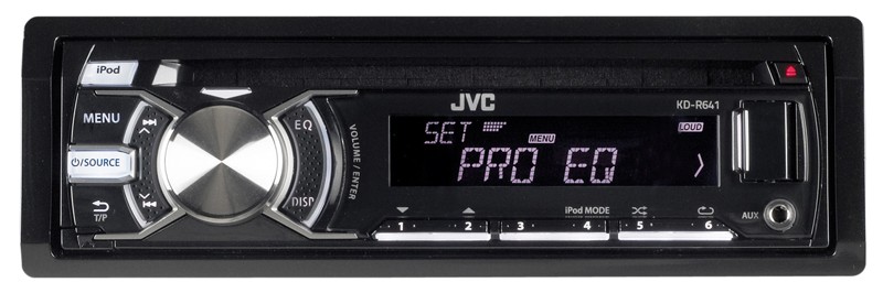 1-DIN-Autoradios JVC KD-R641 im Test, Bild 1