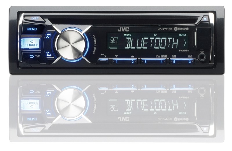 Goldene Mitte: JVC KD-R741BT, Bild 1 1-DIN-Autoradios JVC KD-R741BT im Test, Bild 1