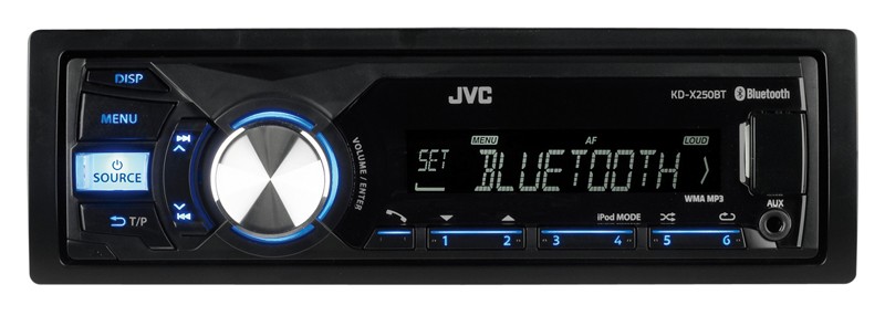 1-DIN-Autoradios JVC KD-X250BT im Test, Bild 1