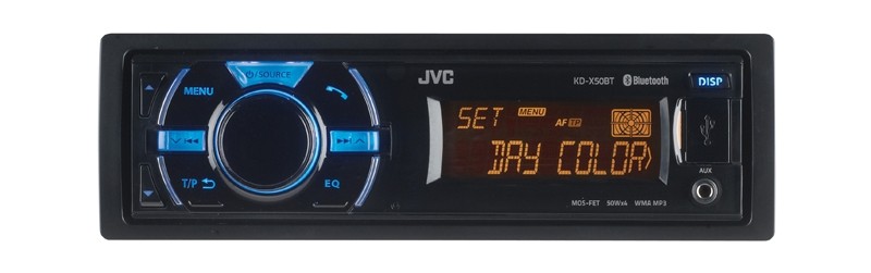 Smartphone-Spezialist: JVC KD-X50BT, Bild 1 1-DIN-Autoradios JVC KD-X50BT im Test, Bild 1