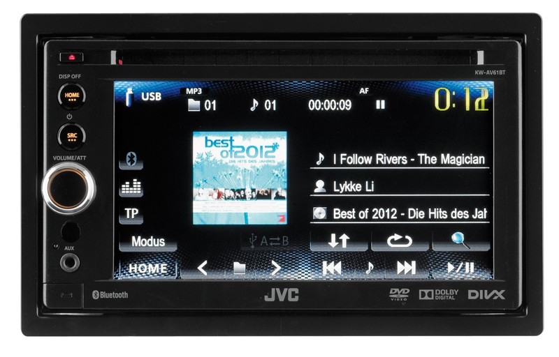 Entertainer: JVC KW-AV61BT, Bild 1 Moniceiver JVC KW-AV61BT im Test, Bild 1