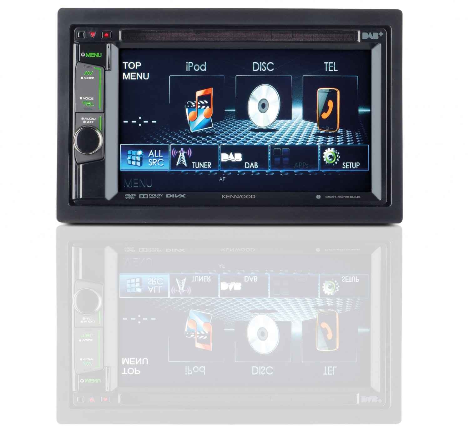 Digitale Vielfalt: Kenwood DDX4015DAB, Bild 1 Moniceiver Kenwood DDX4015DAB im Test, Bild 1