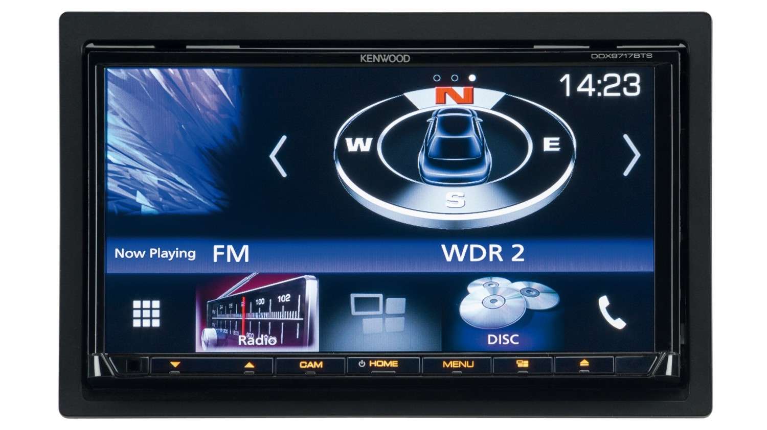 Fast-Alleskönner: Kenwood DDX9717BTS, Bild 1 Moniceiver Kenwood DDX9717BTS im Test, Bild 1
