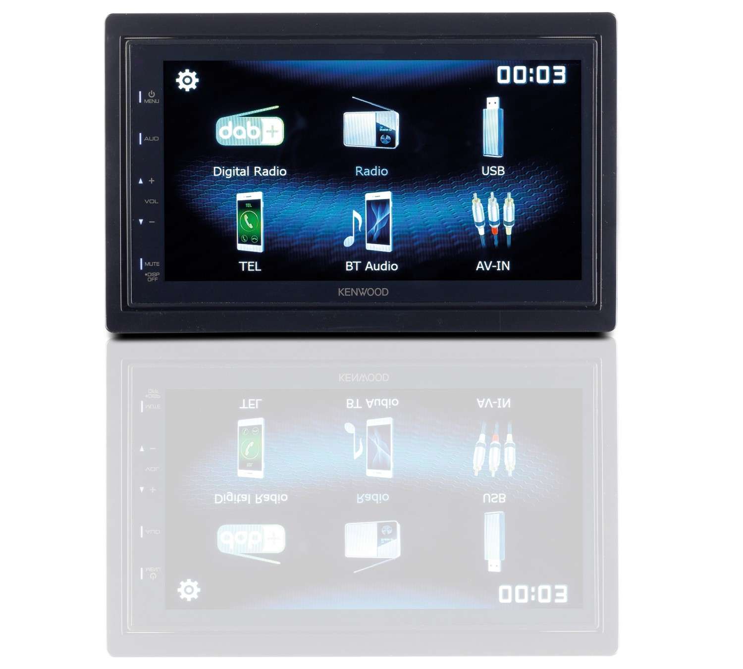 Kenwood DMX125DAB - Mechaless Moniceiver Kenwood DMX125DAB - Mechaless Moniceiver