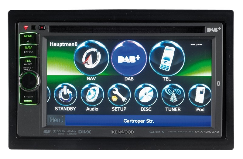 Digitalradio trifft Multimedia: Kenwood DNX4210DAB, Bild 1 Naviceiver Kenwood DNX4210DAB im Test, Bild 1