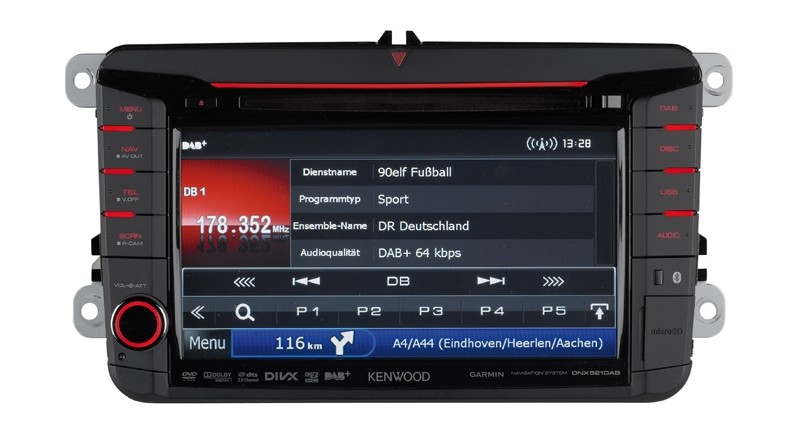 Naviceiver Kenwood DNX521DAB im Test, Bild 1