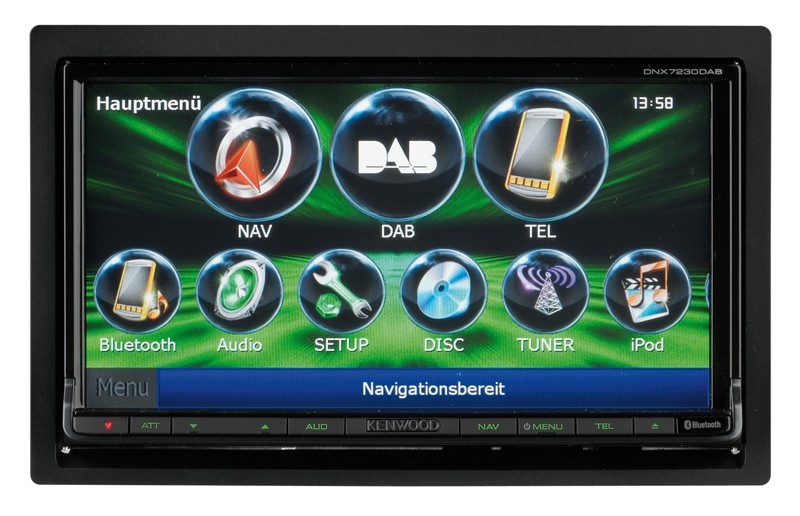 Keine Kompromisse: Kenwood DNX7230DAB, Bild 1 Naviceiver Kenwood DNX7230DAB im Test, Bild 1