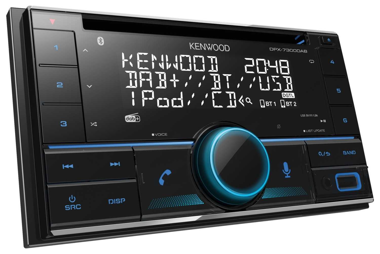 Kenwood DPX-7300DAB - Autoradio im Großformat von Kenwood