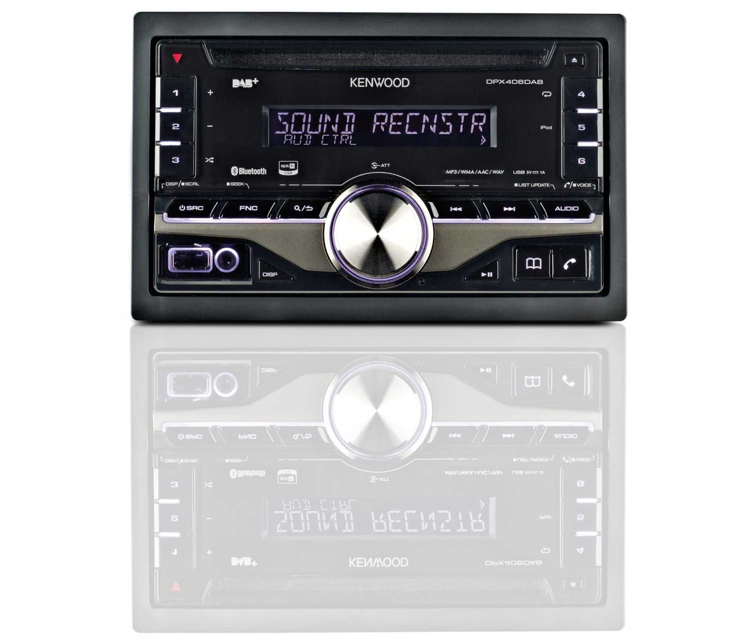 2-DIN-Digitalradio: Kenwood DPX406DAB, Bild 1 2-DIN-Autoradios Kenwood DPX406DAB im Test, Bild 1